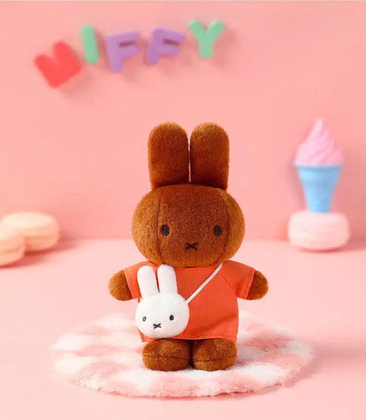 Nieuwe originele Miffy Rabbit reisserie hanger, trendy pop, blind box, rugzakdecoratie, bureaucollectie, speelgoed, verjaardagscadeaus