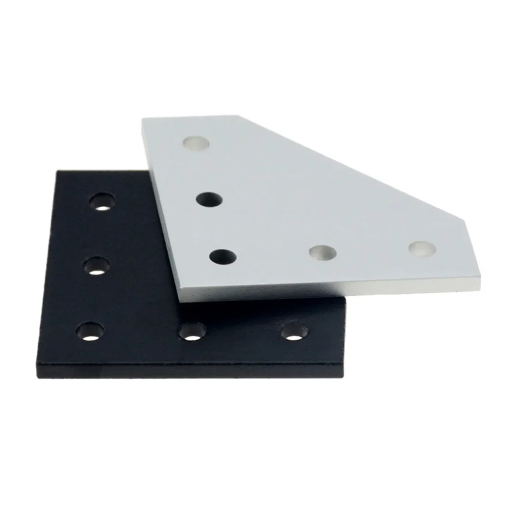 1pcs 2020 With 5 Hole L T Type 90 Degree Joint Board Plate Corner Angle Bracket Connection For Aluminum Profile Hardware