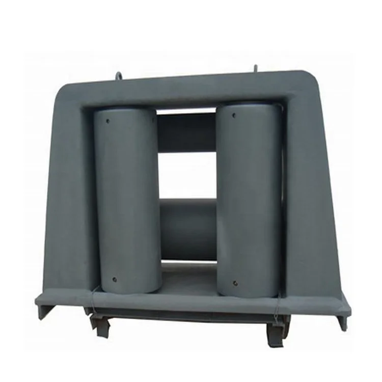 Four-Point Marine Fairlead Roller Chock Pedestal with 4 Rollers for Secure Ship Mooring