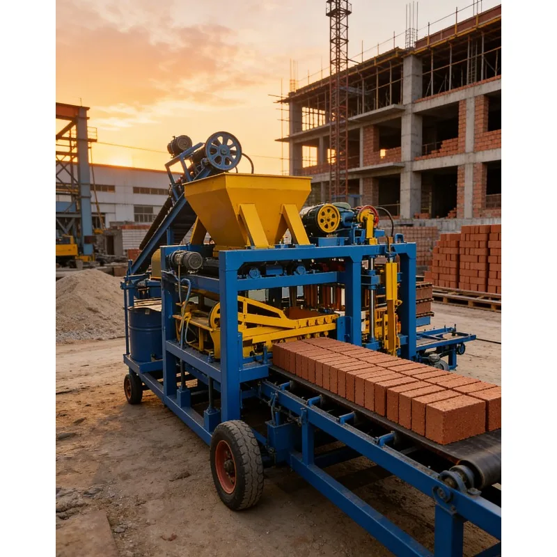 Clay Brick Making Production Line Fully Automatic Hydraulic Press Machine for Hollow Block Paver Concrete Insulation Block High