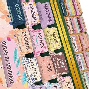 Supplies for Bible Study for Men and Women, Pastel Flower, Nutritional Book for the Soul, Laminated Paths Shell and Stick, Abstracts 75 8 Main Sales Study Bible - №3