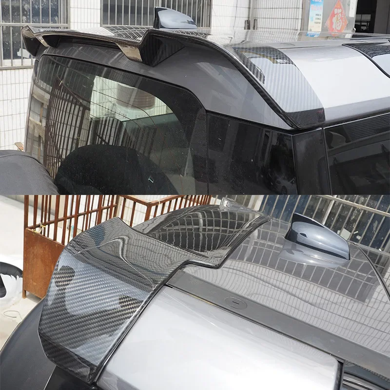 Applicable to 20 + Land Rover New Guard 90 modified fixed wind wing upgraded top wing appearance accessories 110 carbon