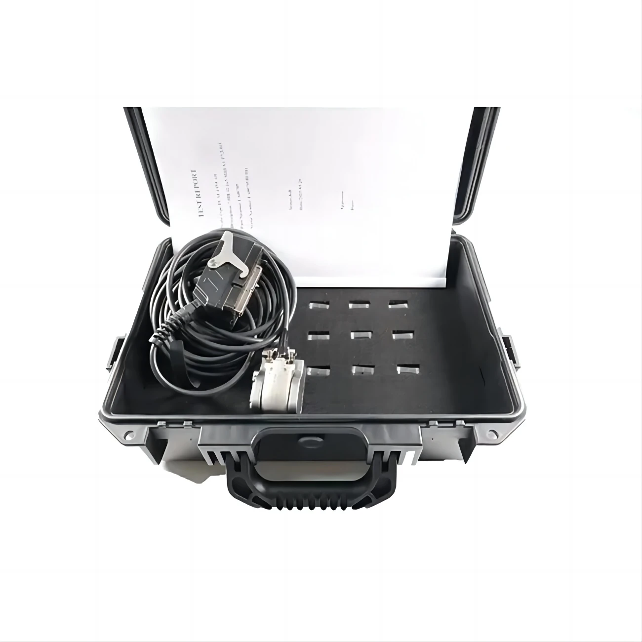 TMTECK Dual Linear Array Probe (DLA) with Kit of Nine Rexolite Wedges Compatible with REX1 IHC-RW DLA Corrosion Probe
