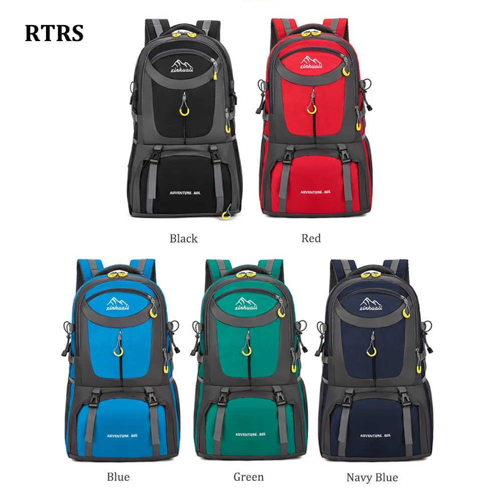 40L Large Capacity Hiking Men Backpacks  Rucksack Waterproof Woman Outdoor Backpack Camping Cycling Climbing Hunting Bag