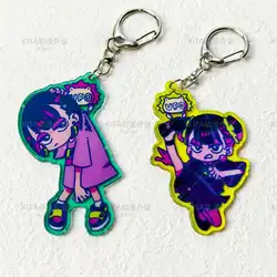 Zutomayo ZTMY Anime Keychain Women Acrylic Key Chain Man Key Ring Pendant Ornament Accessories Friend Gift
