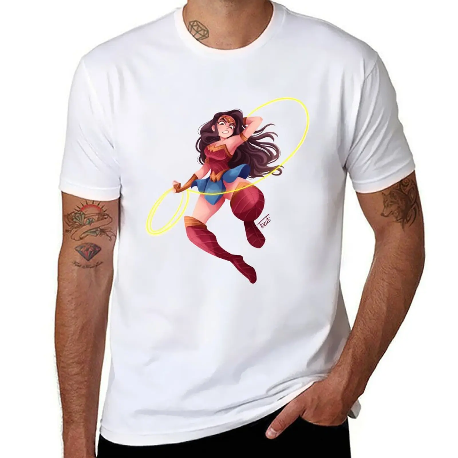 

t cotton shirt men tshirt T-Shirt anime Diana 100%