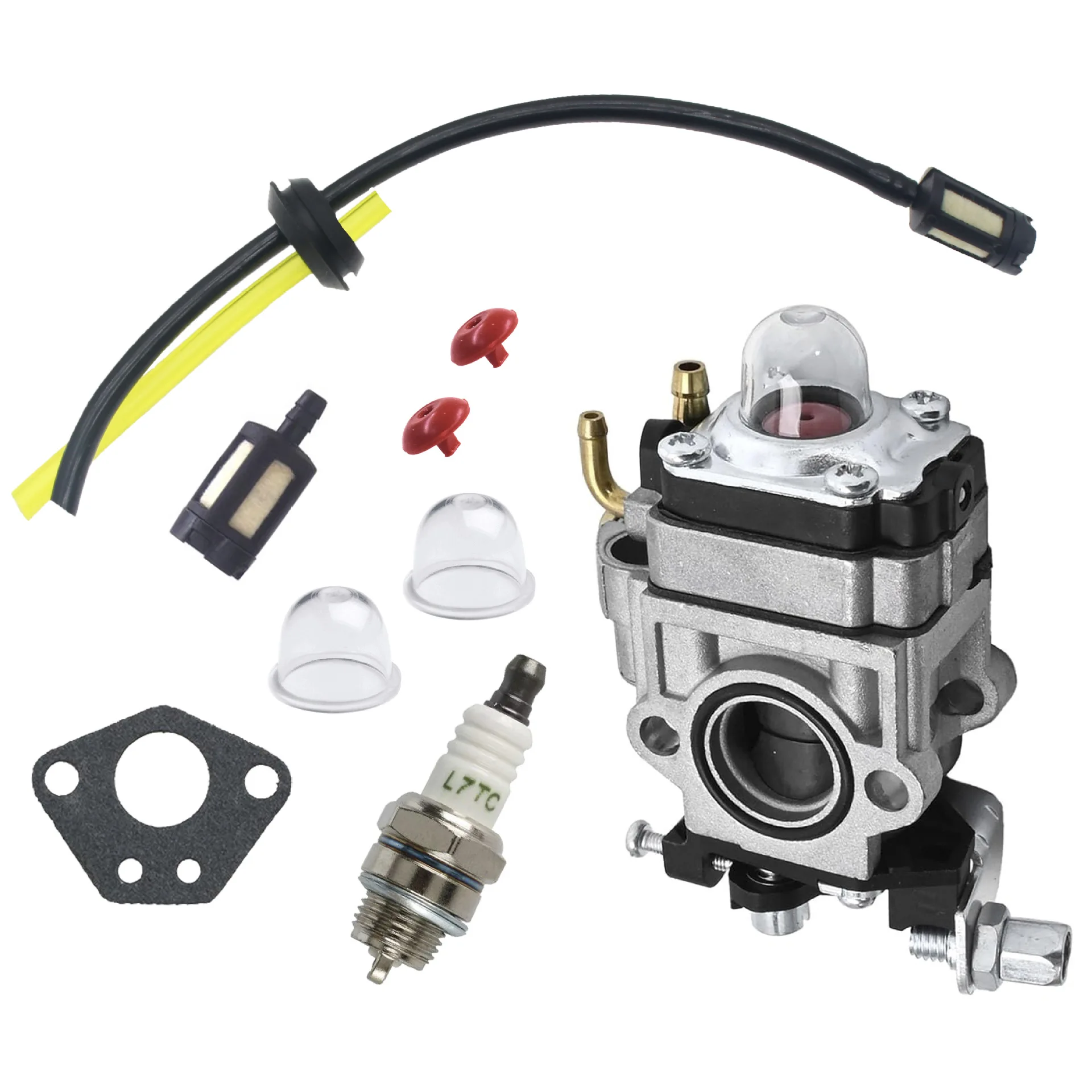 For Generic 43cc 52cc Brush Cutter WYK-74 Carburetor Fits TB43 1E40F-5 BC520 CG430 CG520 Engine Grass Trimmer