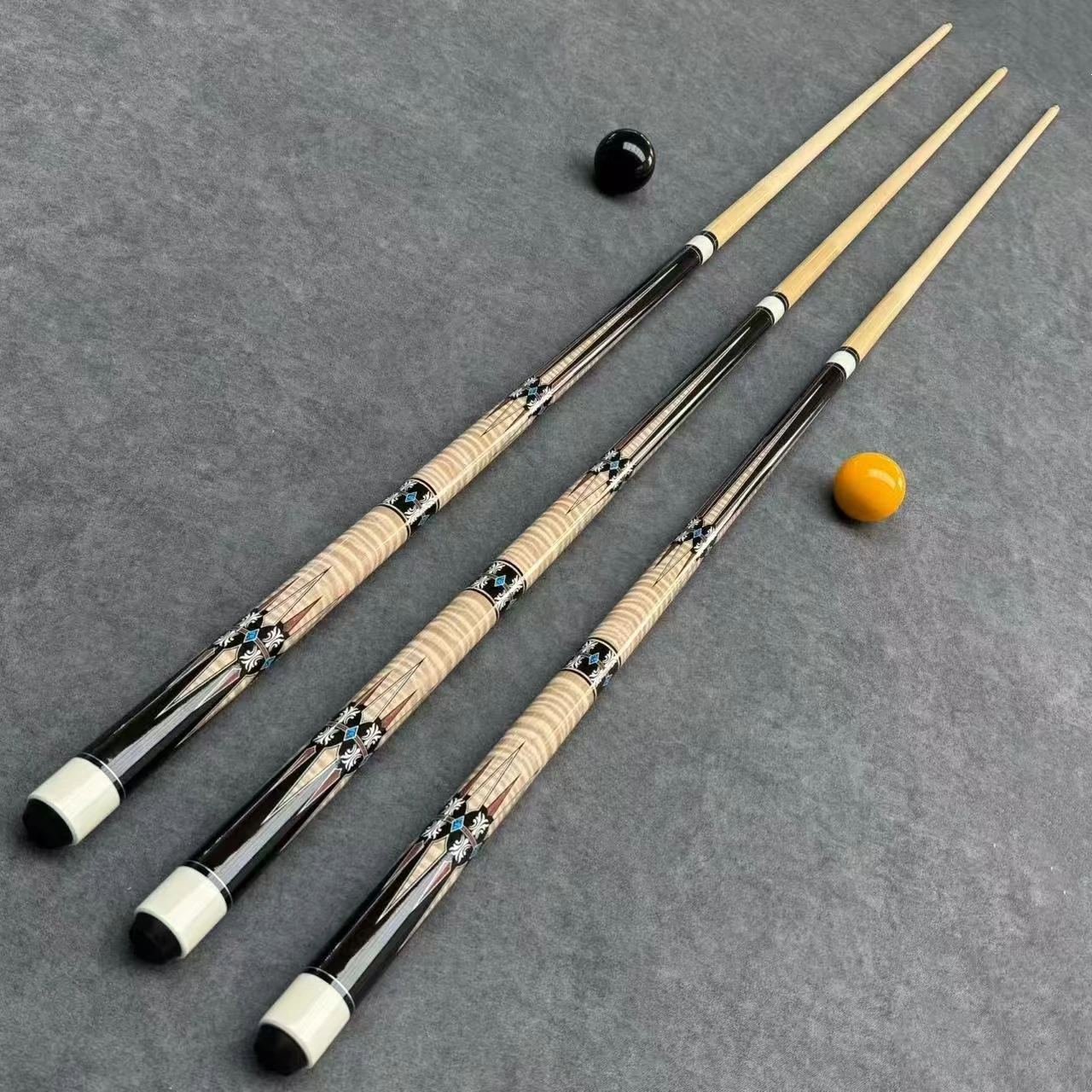 جودة عالية 10 مللي متر السنوكر والبلياردو جديلة الطباشير رياضي حصري خشب القيقب تجمع جديلة مع 13 مللي متر جودة عالية جديلة رئيس #6