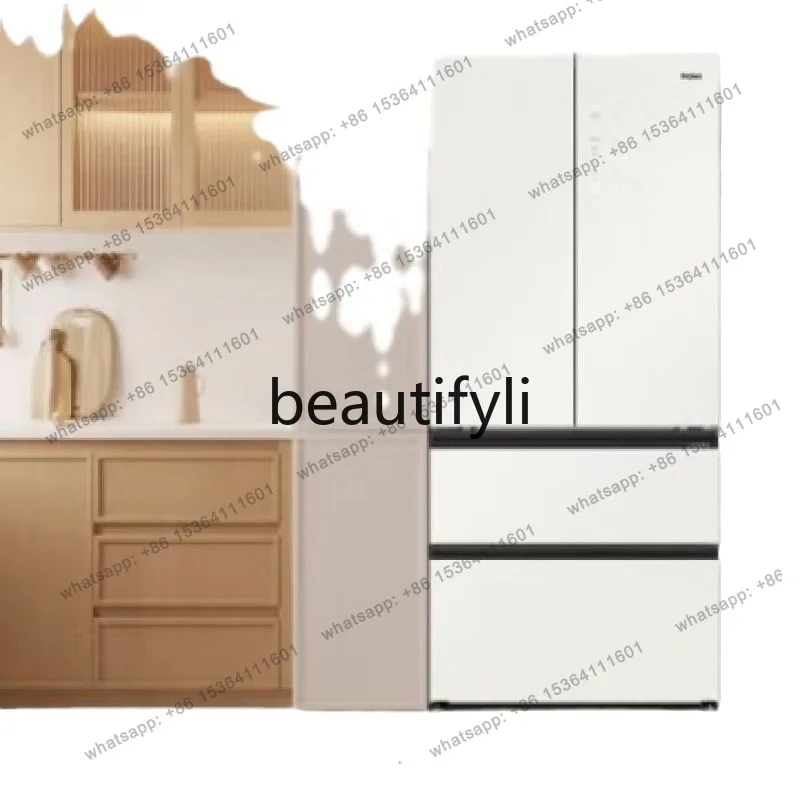 Refrigerator full space fresh-keeping zero distance embedded multi-door air cooling frost-free