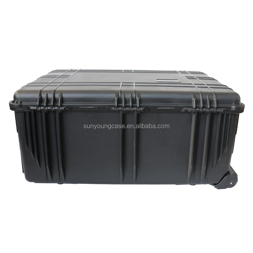 Economical PP Hard Plastic Tool Protection Case with Custom Logo Trolley Shockproof for Equipment Outdoor Storage