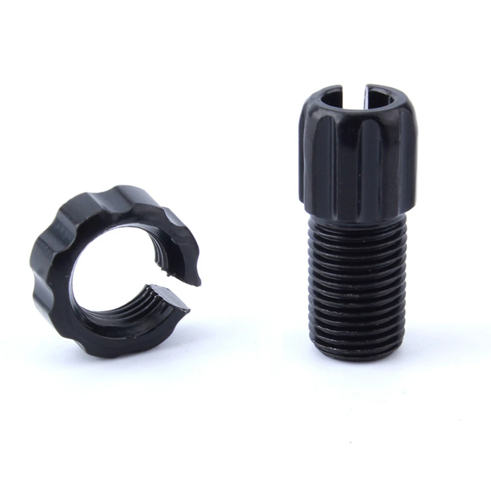 

4Pcs Bike M10 Brake Adjusting Screws Aluminum Durable Lock Ring Bike Brake Cable Screw Accessories Brakes Screw