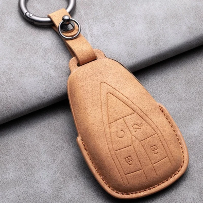 Car Key Fob Cover Case for Changan NEVO Qiyuan A05 A06 A07 Q05 Remote Key Protector Holder Electric Vehicle Keychain Accessories
