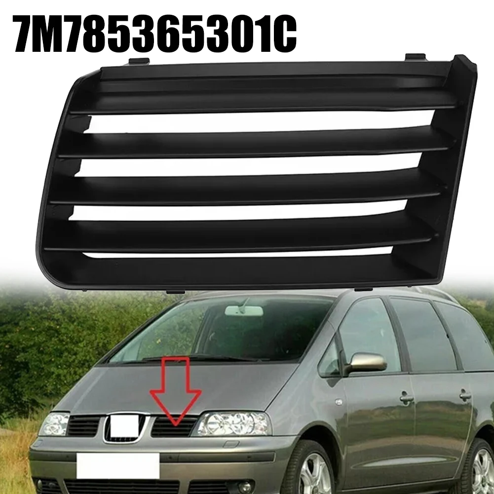 Front Grille Cover Bumper Grille Cover Brand New Part Easy Installation Process Perfect Car Match Vehicle Restoration