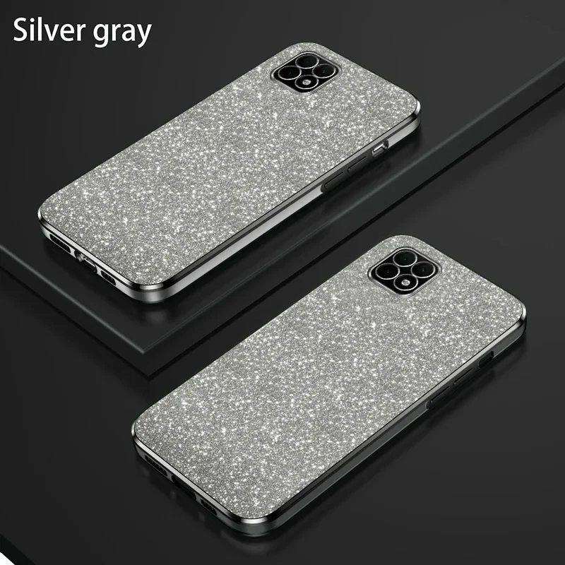 For Huawei Nova Y60 Case Huawei Nova Y60  Phone Case Wukong-L29A Luxury Gradient Glitter Plating Silicone Back Cover Funda