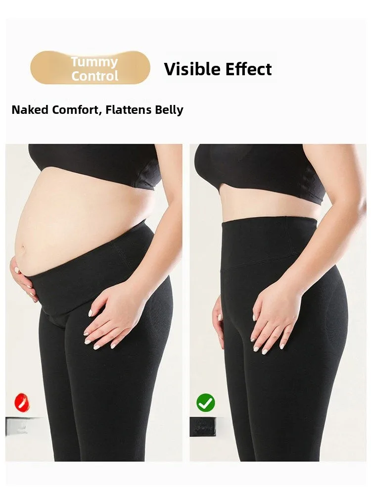 ハイウエストのヨガパンツ レディース 秋冬 暖かいお腹コントロール ヒップアップ 着痩せ効果のある伸縮性のあるボトムパンツ