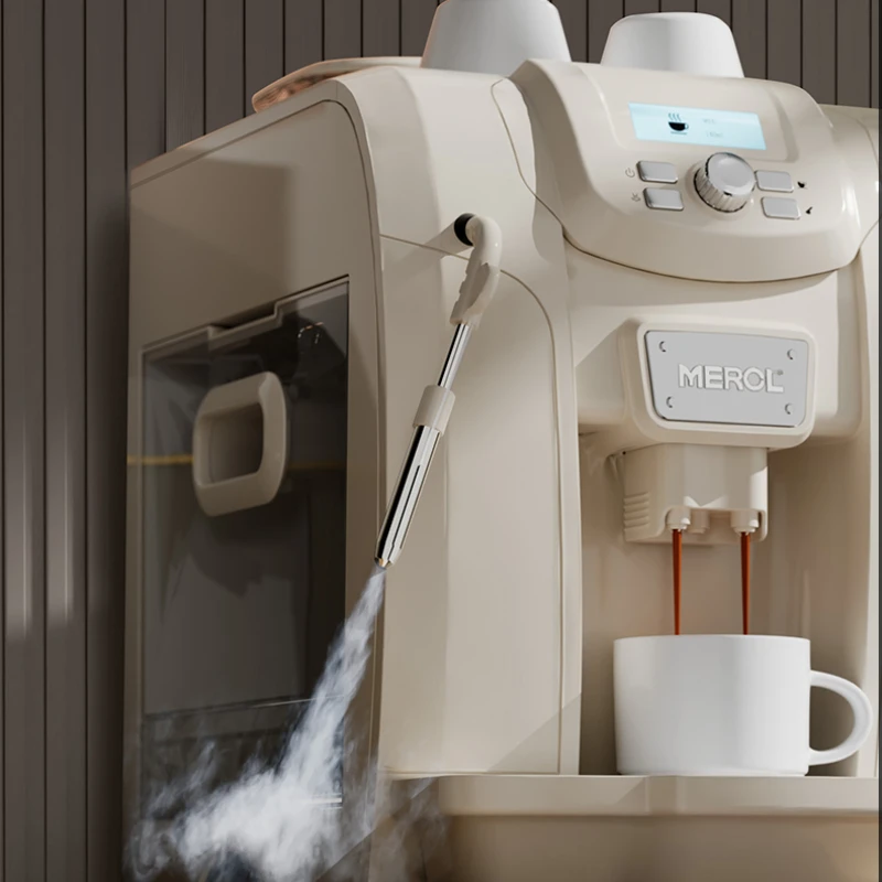 Auto Coffee Machine Italian Home Grinding Integrated Office American Commercial Use Smart Coffee Machine Home Appliance