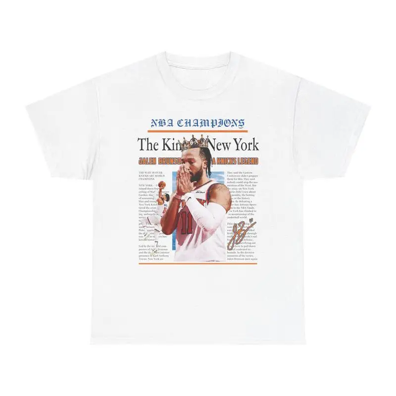 Jalen Brunson Finals Championship New York Graphic Tee