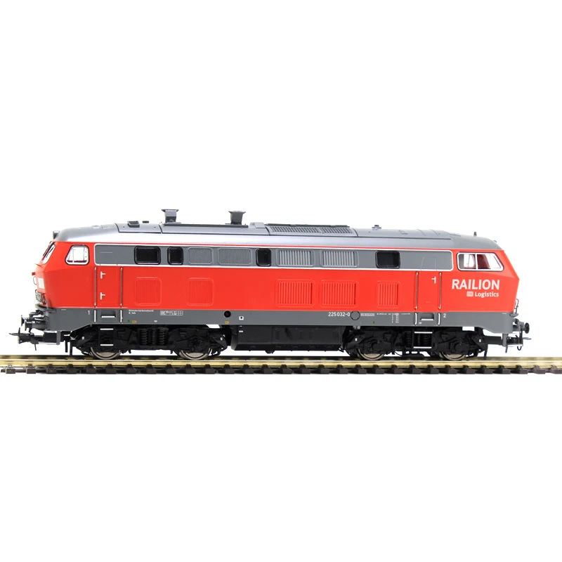 BACHMANN HO1/87 نموذج القطار LILIPUT BR225 قاطرة ديزل مع أضواء نموذج قطار محاكاة كهربائية