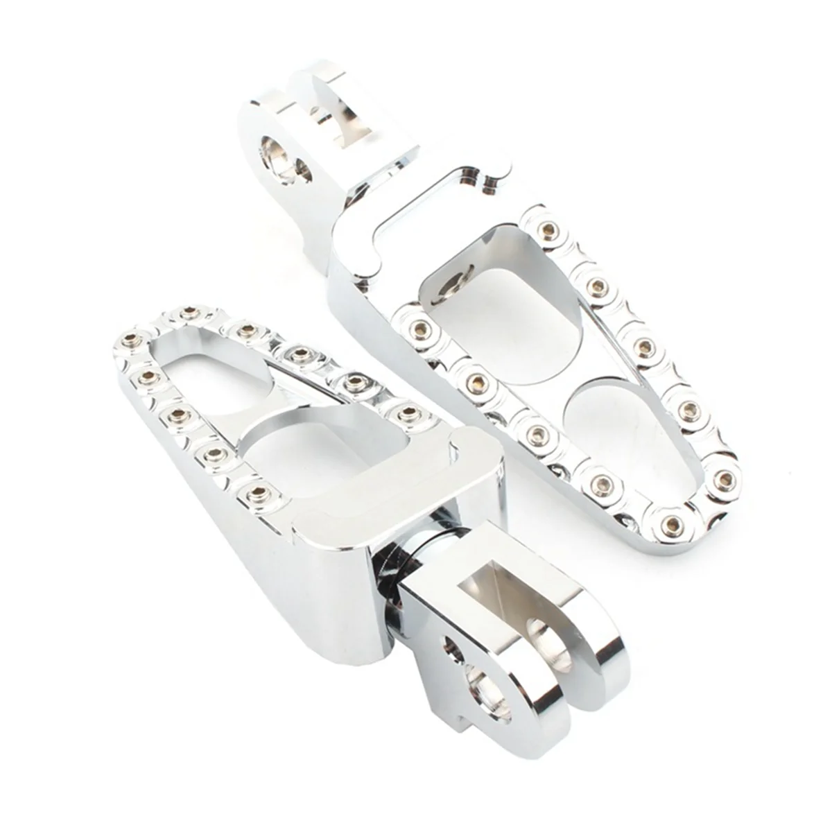 Motorfiets Achter Voetsteun Voetsteunen Voetsteunen Pedalen voor 01-15 Bonneville T100 T900 04-15 Trunxon 1200 Zilver