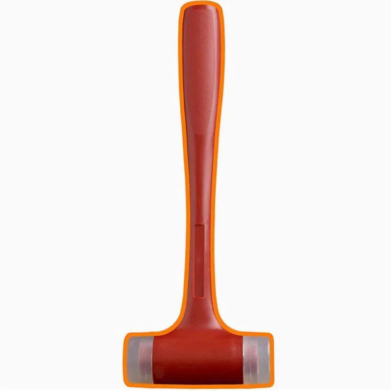 

DIY handmade 335G non-elastic rubber hammer small red hammer leather craft tool