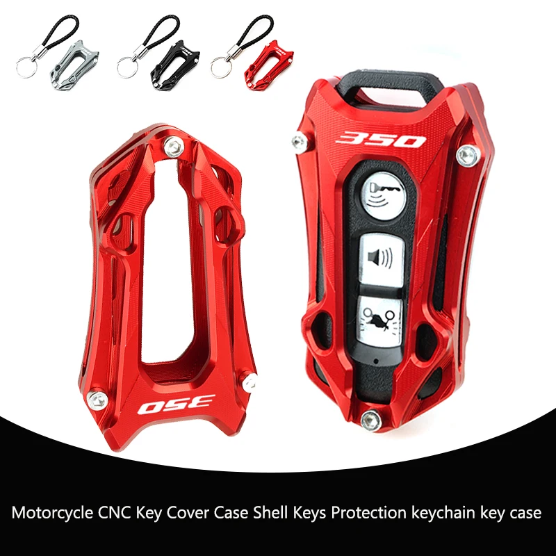 

Fit For FORZA 350 FORZA350 FORZA 300 FORZA300 NSS350 NSS 350 2013-2023 Motorcycle CNC Key Cover Case Shell Keys Ring Protection