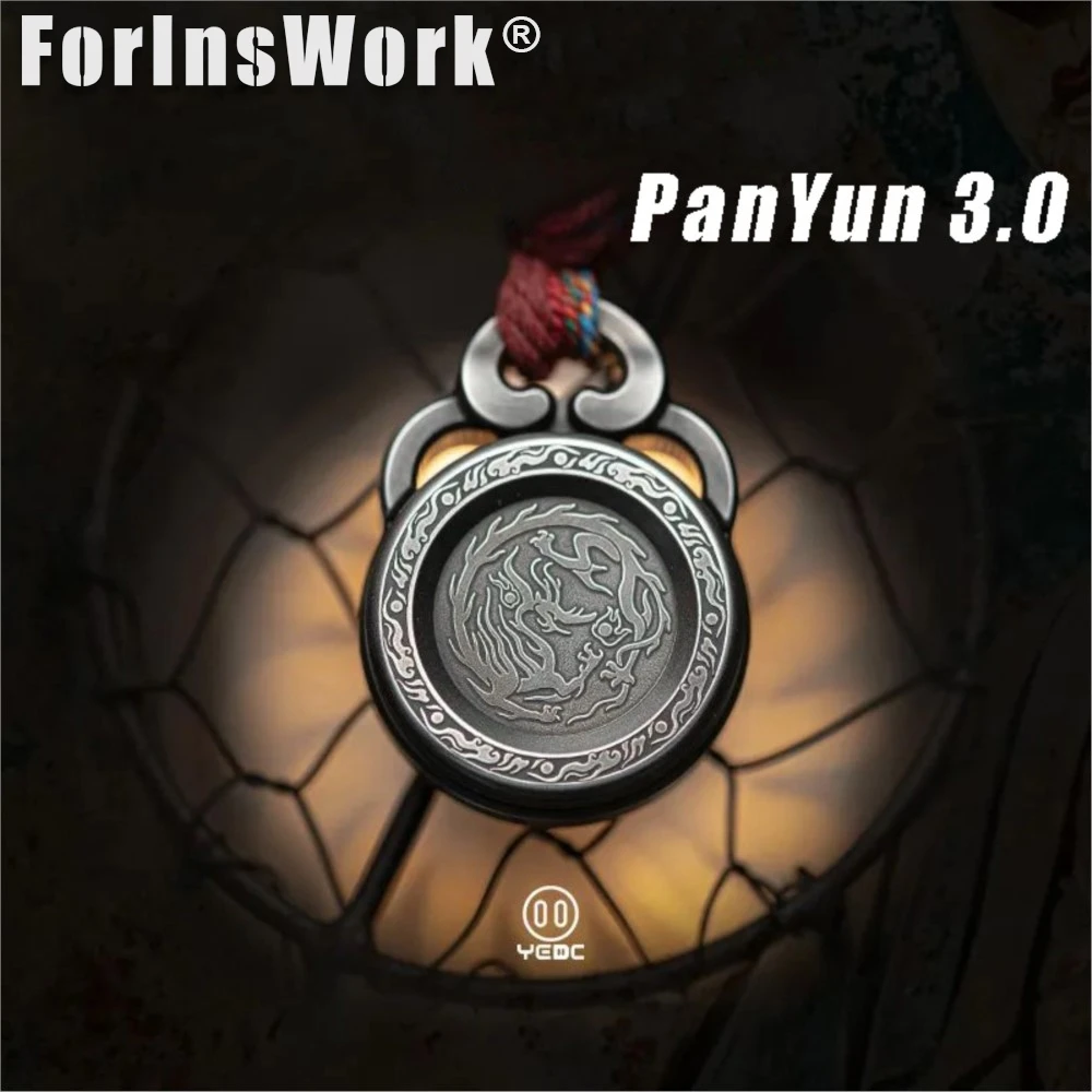 

STOCK YEDC PANYUN 3.0 Haptic Coin Ratchet Fidget Toy Upgraded Stress Relief EDC Stainless Steel AnxietyToys Desk Hand Spinner