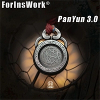 STOCK YEDC PANYUN 3.0 Haptic Coin Ratchet Fidget Toy Upgraded Stress Relief EDC Stainless Steel AnxietyToys Desk Hand Spinner