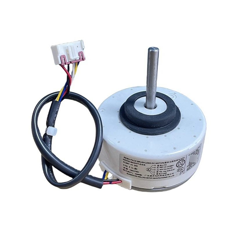 

WZDK20-38G Air Conditioner Indoor Motor (ZKFP-20-8-6) 20W Household Brushless DC Fan Motor