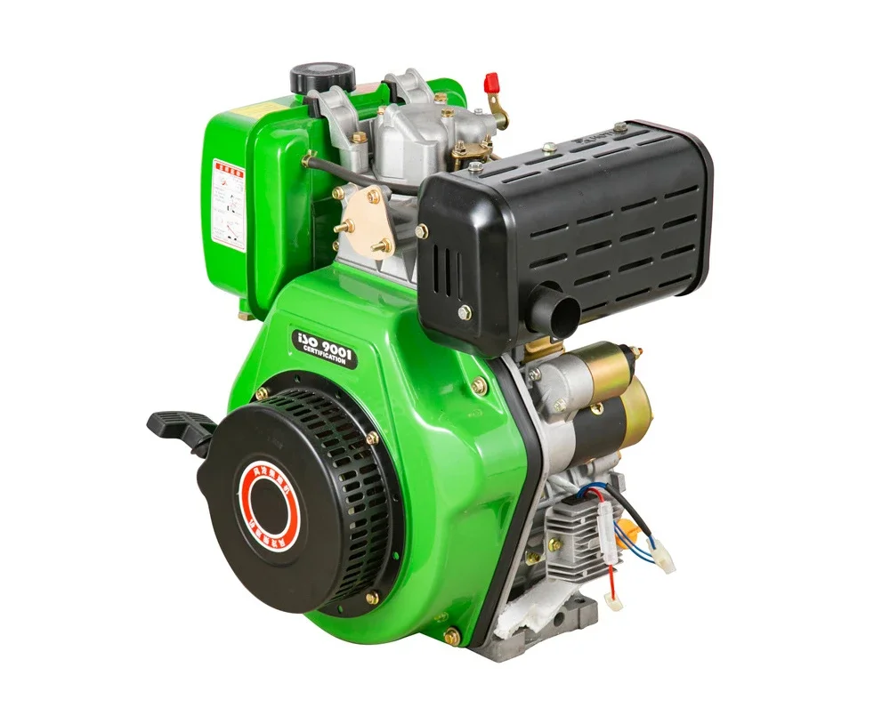 Power: 192FD air-cooled single-cylinder 13HP engine
