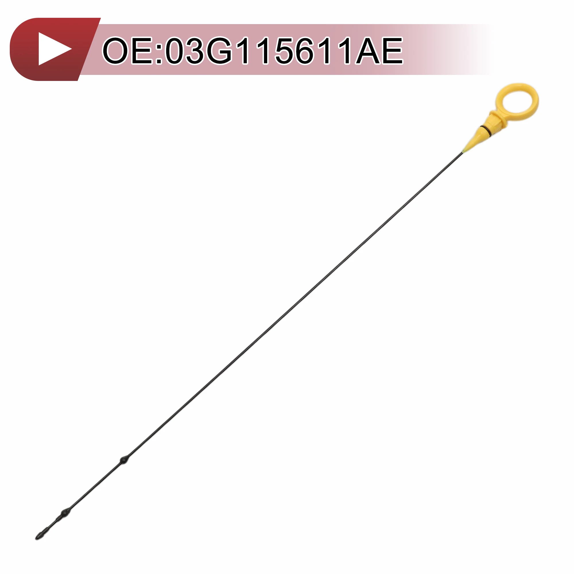 UXCELL Engine Oil Dipstick Oil Level Dip Stick No.03G115611AE for Audi A4 2.0 TDI