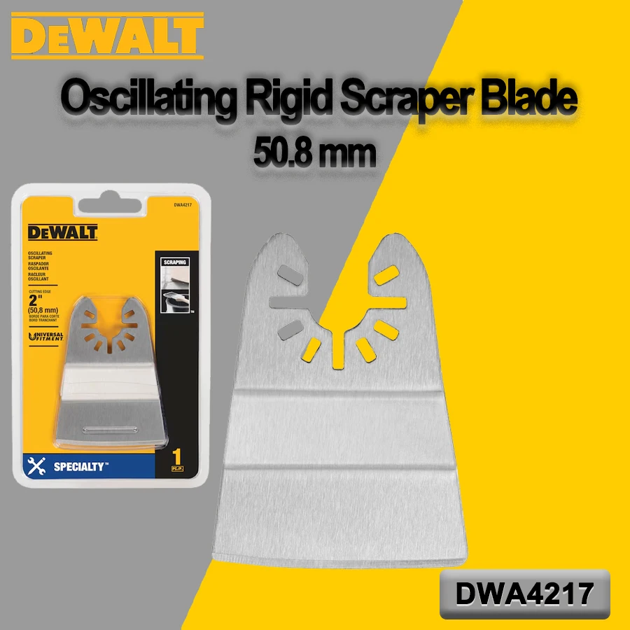 

DEWALT качающийся жесткий скребок, многофункциональный инструмент, точная очистка, продвижение, аксессуары для электроинструментов DWA4217