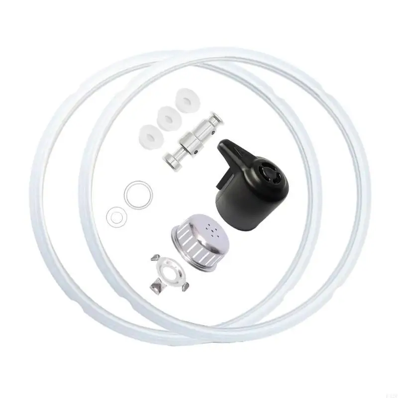 

F92F Pressure Cooker Valves and Seal Set for 5QT/6QT Kitchen Accessories Suitable for Cooker Performances and Longevity