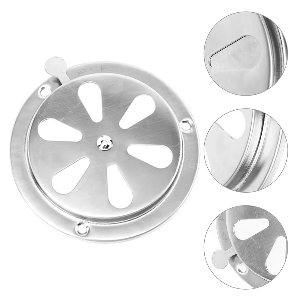 

2 шт., вентиляционный демпфер из нержавеющей стали, регулируемый для лодки на колесах, кемпера, круглая выхлопная крышка, уличная вентиляция, контроль потока воздуха, сушка