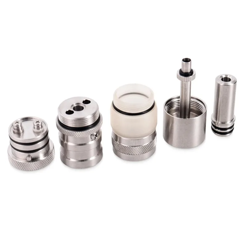 YFTK DSX Style Flash-e-Vapor Mini RTA Atomizer 17mm 316SS Vape Mods atomizer tank for coils & atomizers - gallery image 4