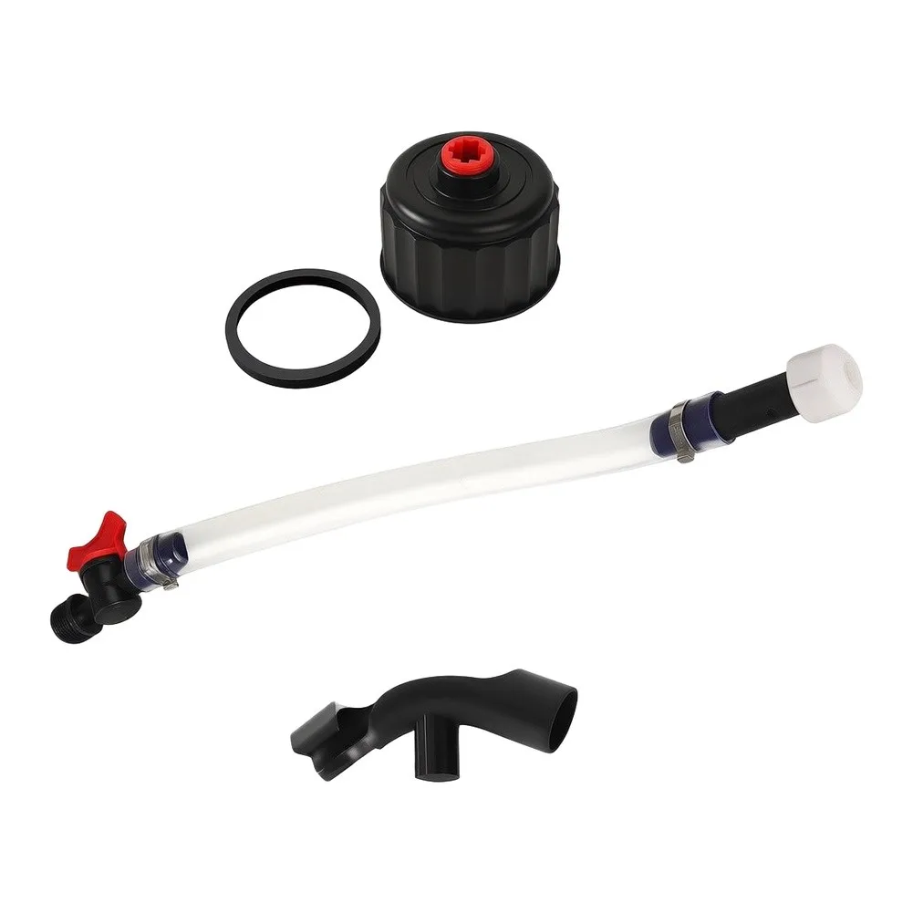 1set Racing Fuel Filler Hose Kit With For VP Gas Tank Hose Jug Cap Hose Bender Transparent PVC Replacement Hose Bender Kit