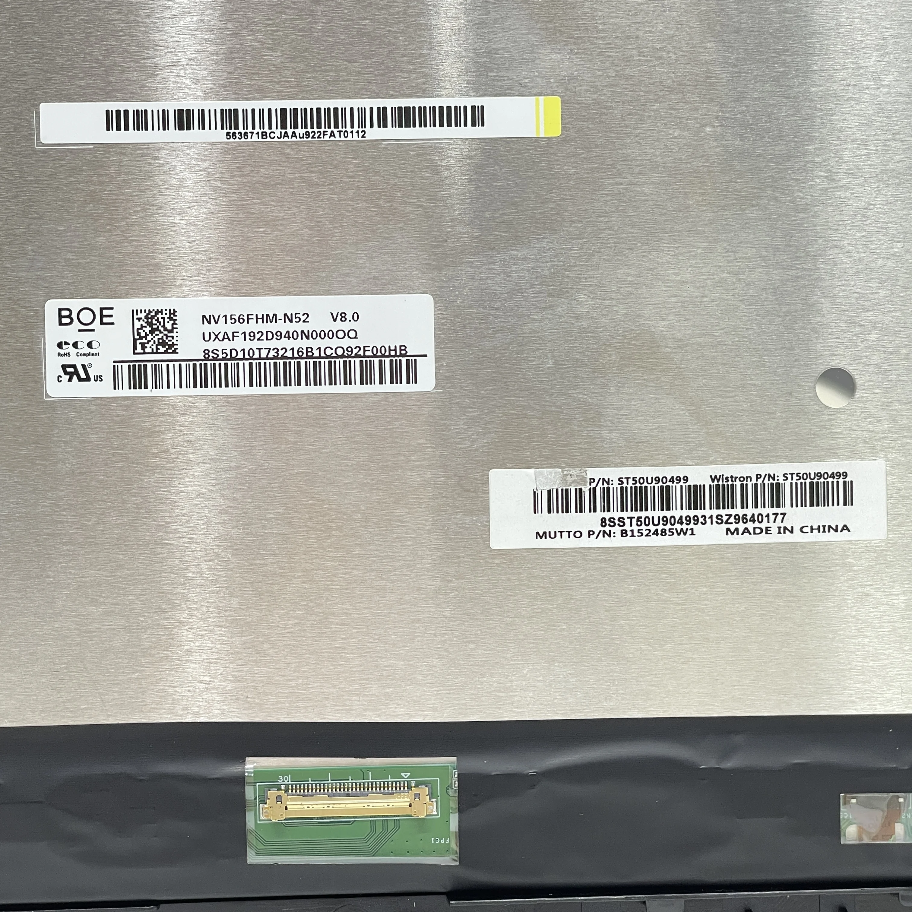 Lenovo Yoga C940-15 15.6 FHD Touch Screen LCD Assembly