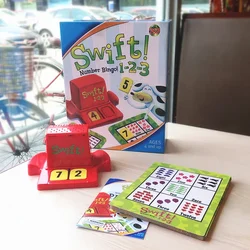 Kids Puzzle Game Funny Educational Toys For Children Early Learnning English Words Numbers Time Bingo Cards Puzzles Family Games