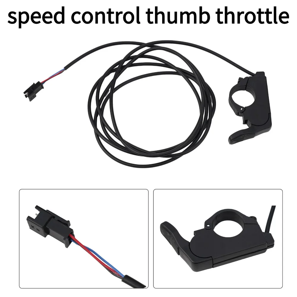 

E Bike Speed Controller Electric E Bike Throttle No Need To Remove Handle For E Bike Enthusiasts Comfortable Grip