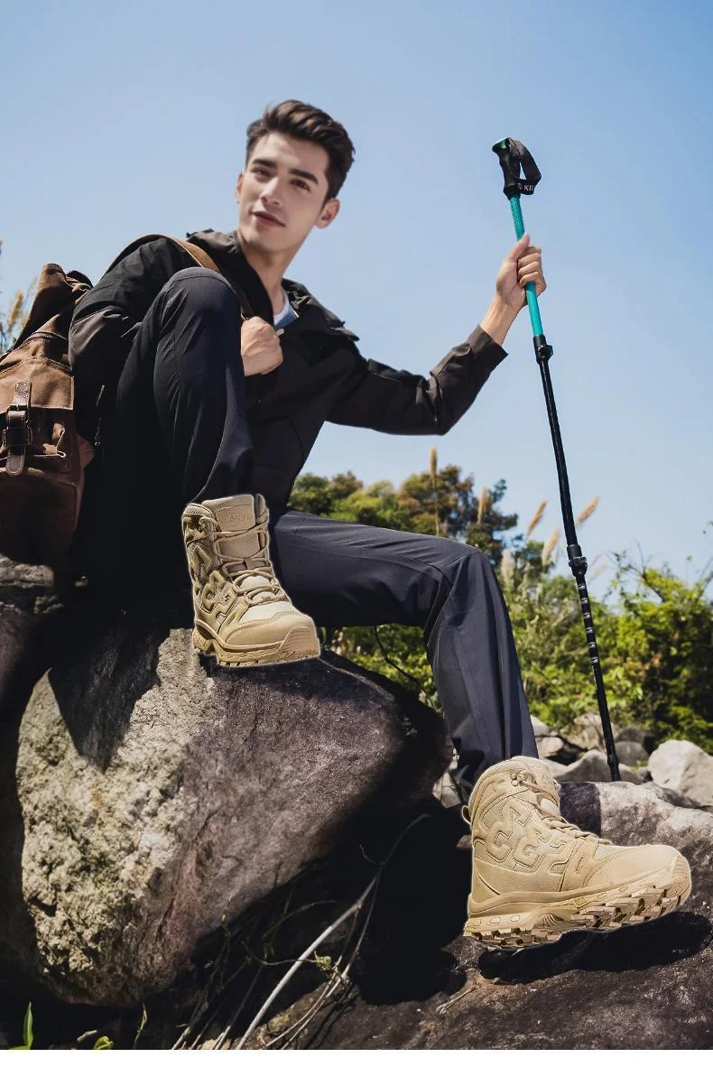 The latest men's outdoor best-selling cross-country hiking shoes hot 2024 outdoor wear non-slip camping shoes