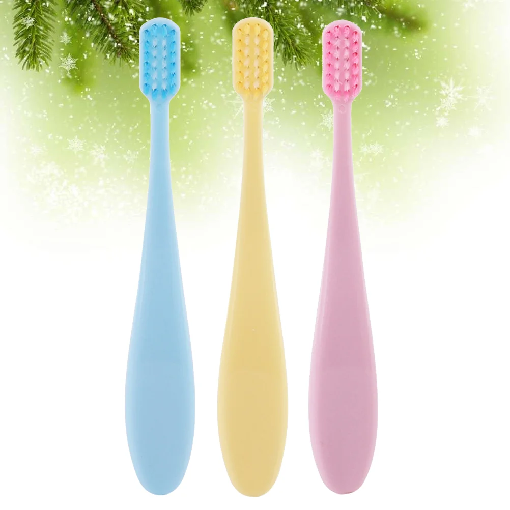 6 Pcs/2 Kids Toothbrushes Oral Care Infant Soft Fur Baby Training Children Teeth