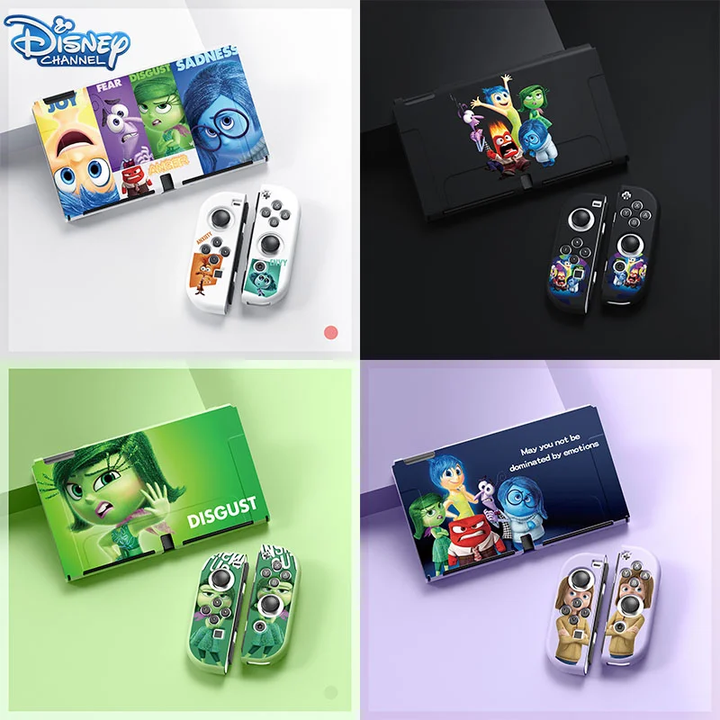 

Disney Inside Out 2 Soft Shell Protective Case for Nintendo Switch OLED Case Anti-vibration Protective Case Accessories Gifts