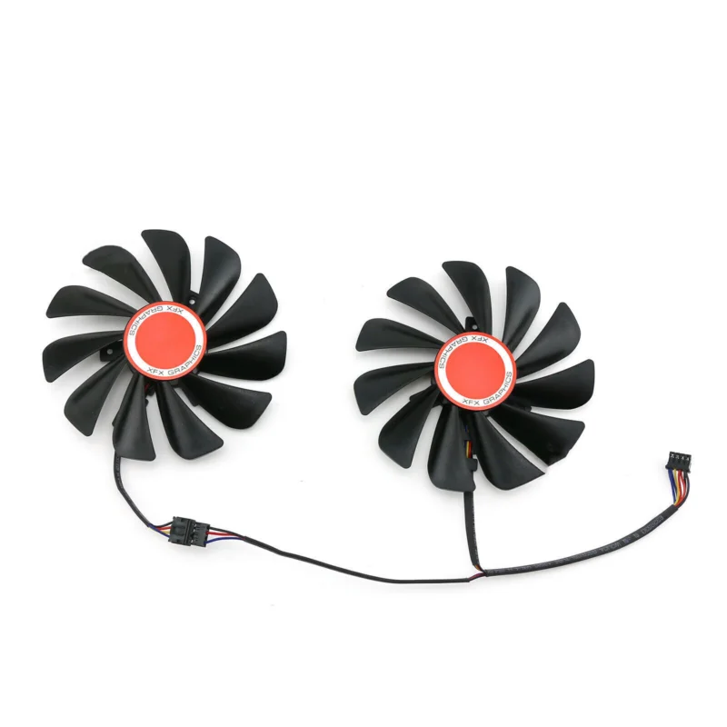 For XFX RX580 590 8G Black Wolf Edition CF1010U12S 85MM/95MM Cooler Fan  Part