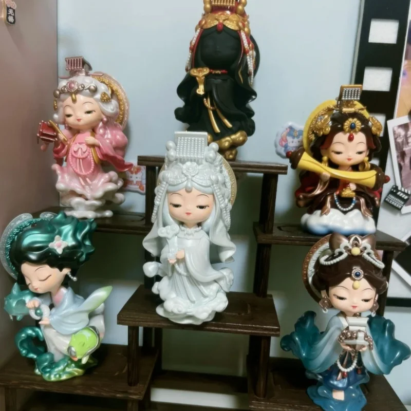 フフステッカー-ブラインドボックス-デスクトップ-車の装飾、男の子への誕生日プレゼントに最適-障害に直面したときは、マズに相談してください