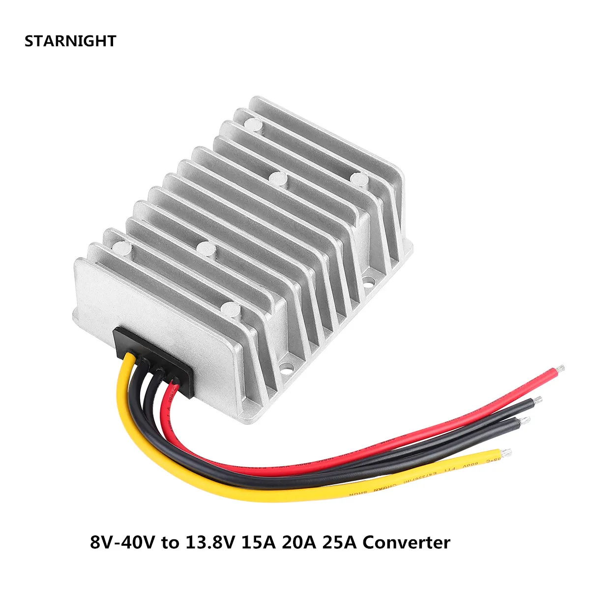 8V-40V to 13.8V 15A 20A 25A Transformer Stabilizer Voltage Regulator DC DC Converter Buck Boost Power Supply for Car LED Solar