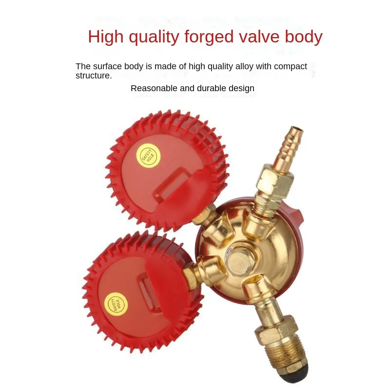 YQW-02 Shockproof propane pressure reducer, natural gas liquefied gas pressure regulating valve, gas pressure reducing valve