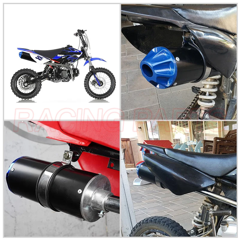 Motorcycle 28mm Muffler Exhaust Pipe Clamp 110 125cc 150cc PIT PRO Quad Bike Dirt ATV kayo BSE EXC CRF