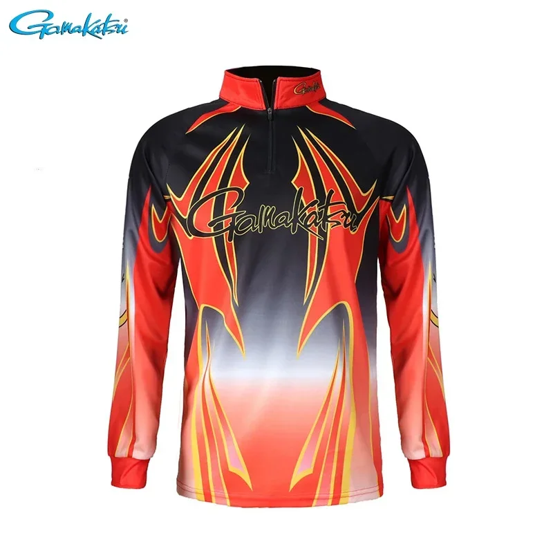 New  Shirts Fishing Breathable Quick-Dry Long Sleeve Golf Outdoor Fishing Comfortable Shirt Summer Fishing Jersey