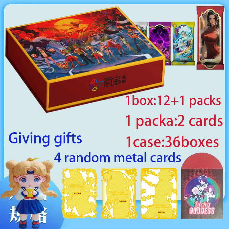 Wholesale a new card, ultimate combat hobby, CCG anime collectible card, SSP SSR rare card, gold booster box, children's toy gif