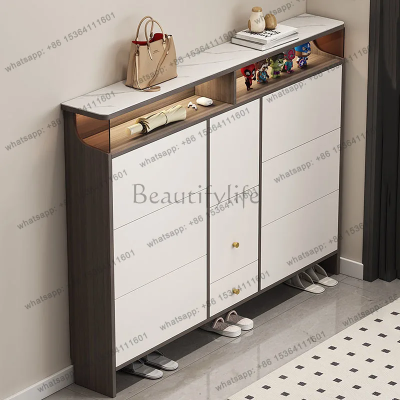 LD Mobile Display Shoe Shelf Organizer Storage Living Room Luxury Designer Slippers Shoe Cabinet Modern Muebles