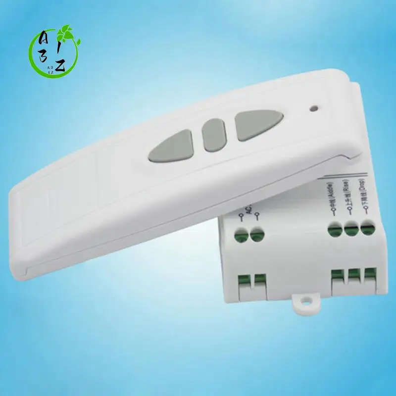 

A31Z-JW-T02 AC 220V Motor Wireless Remote Control Switch UP Down Stop Tubular Motor Controller Forward Reverse TX RX Latched